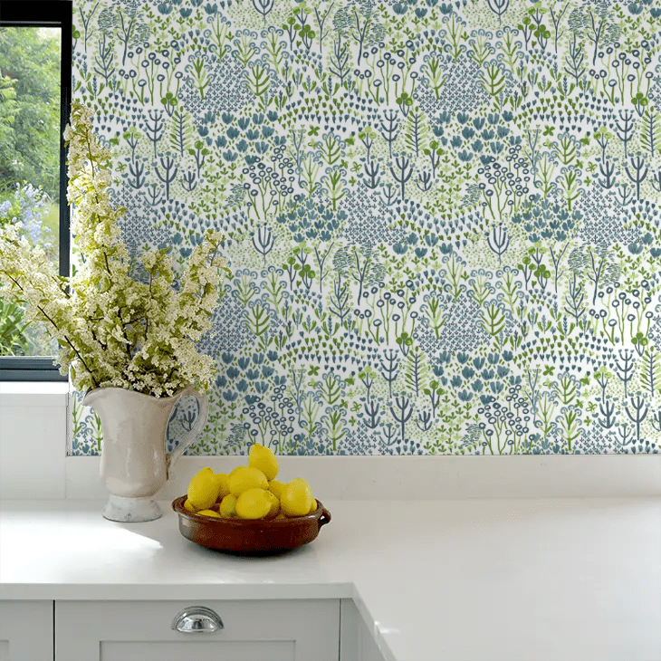Pasture Wallpaper - Green - A Street Prints - FD26347 - Premier Wallcovering