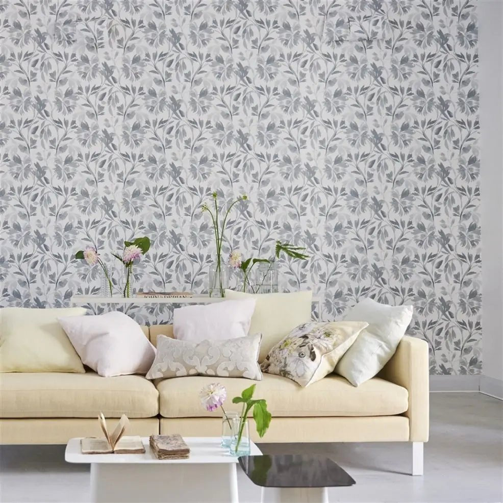 Patanzzi Wallpaper - Platinum - Designers Guild - PDG1023/02 - Premier Wallcovering