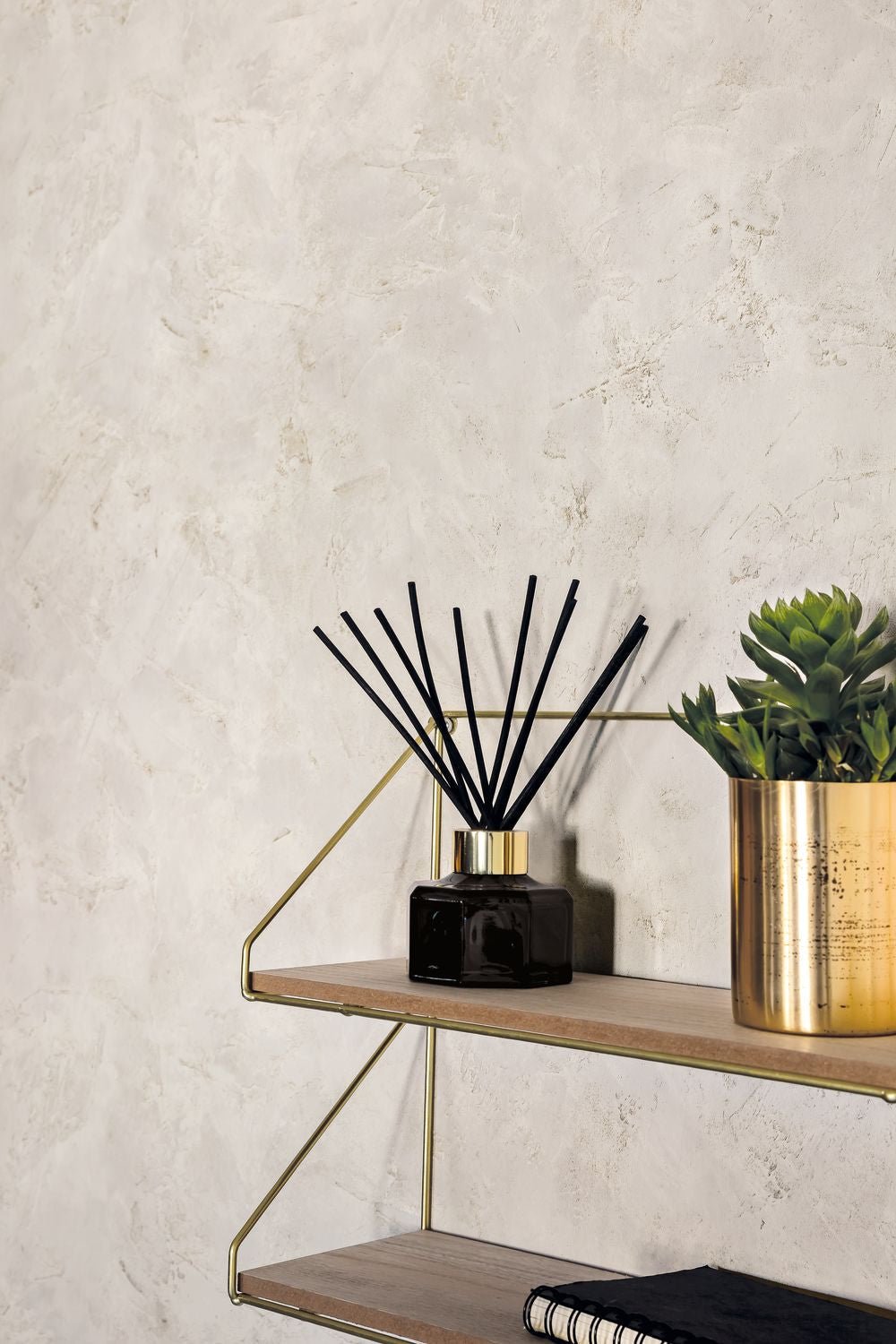 Patine Uni Wallpaper - Ficelle - Caselio - 100221717 - Premier Wallcovering