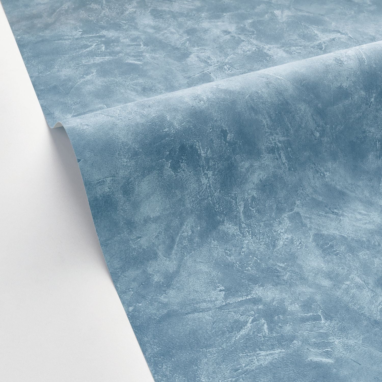 Patine Uni Wallpaper - Bleu Gris - Caselio - 100226895 - Premier Wallcovering