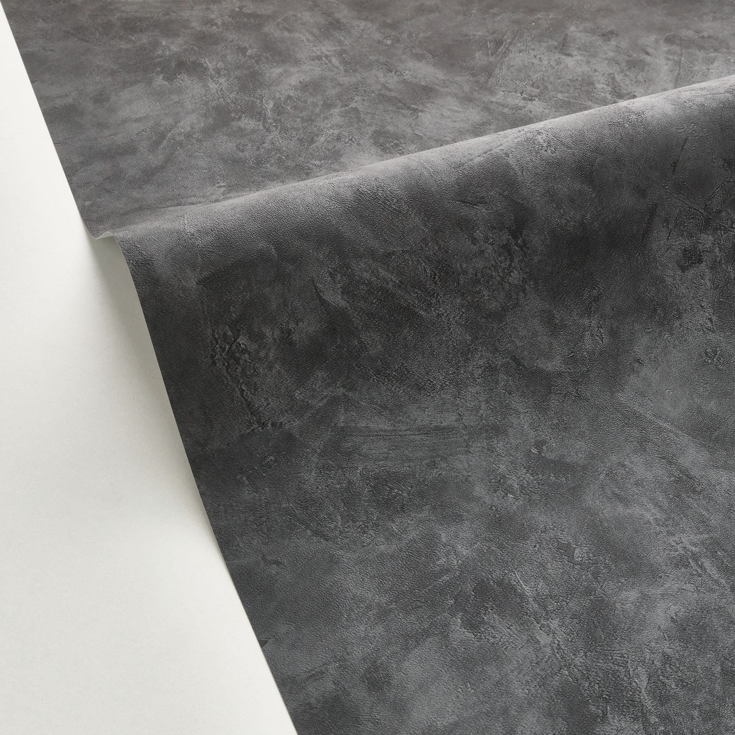 Patine Uni Wallpaper - Noir - Caselio - 100229973 - Premier Wallcovering