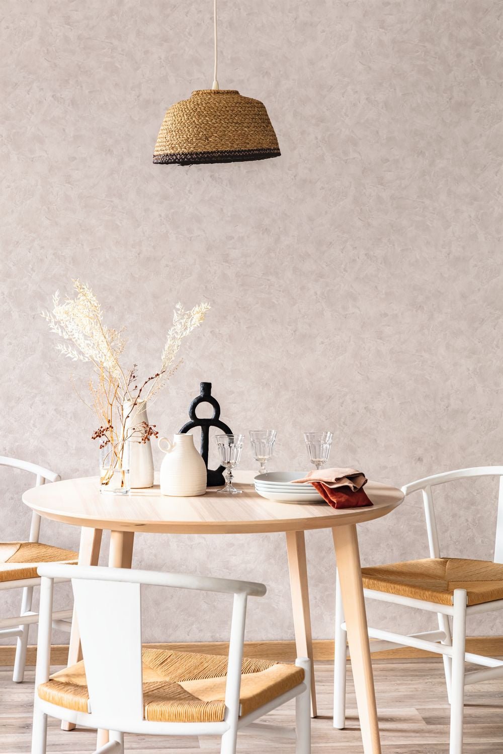 Patine Uni Wallpaper - Grege - Caselio - 100229230 - Premier Wallcovering