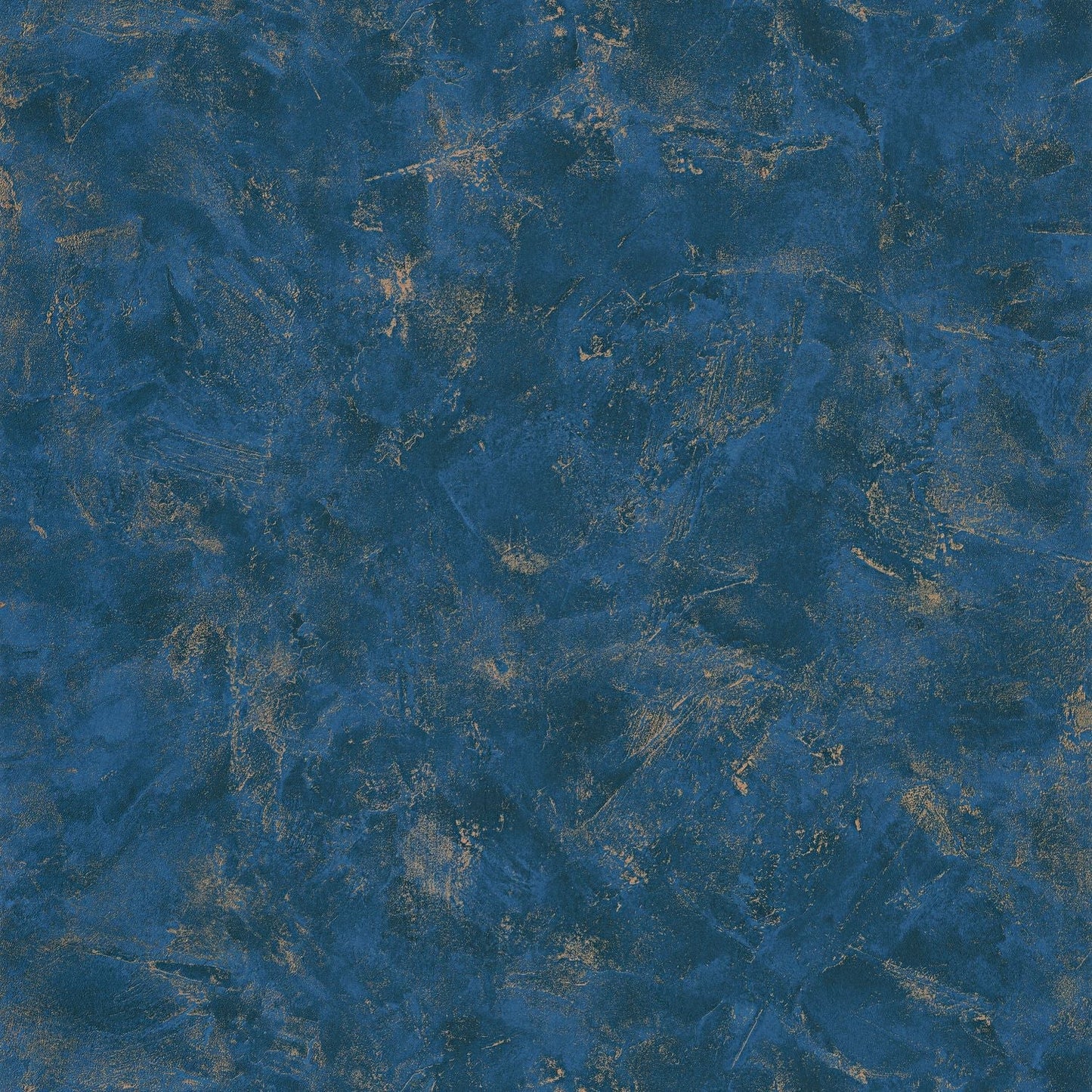 Patine Uni Wallpaper - Bleu Nuit - Caselio - 100226520 - Premier Wallcovering