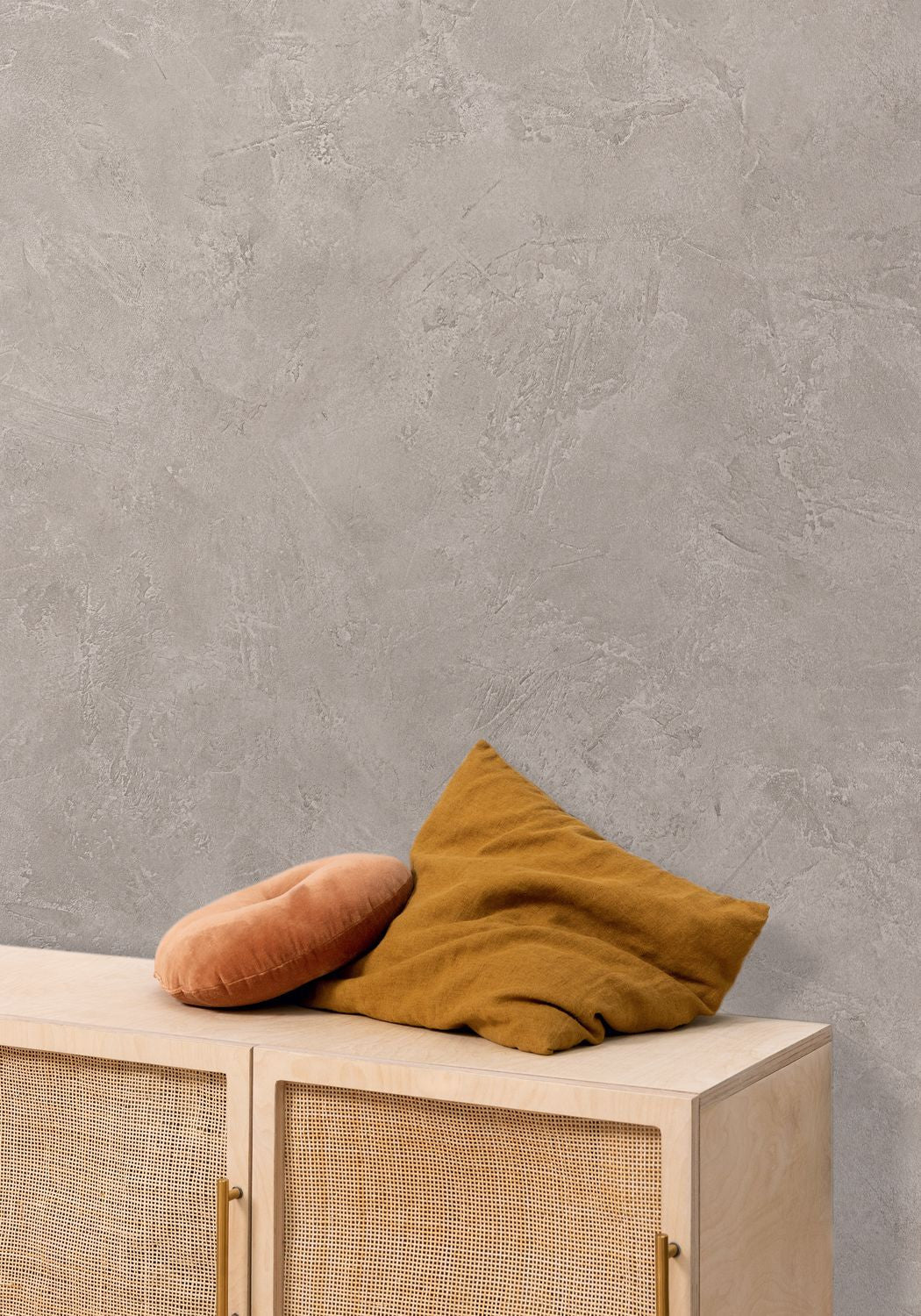Patine Uni Wallpaper - Taupe - Caselio - 100221958 - Premier Wallcovering