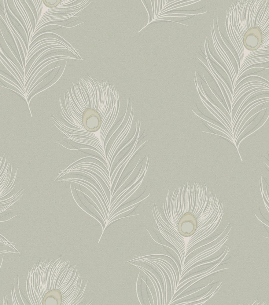 Pavona Wallpaper - Sage - Holden Décor - 36240 - Premier Wallcovering