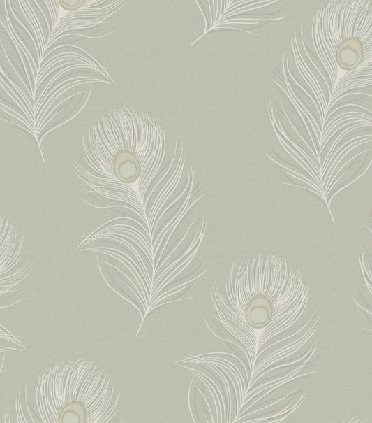 Pavona Wallpaper - Sage - Holden Décor - 36240 - Premier Wallcovering