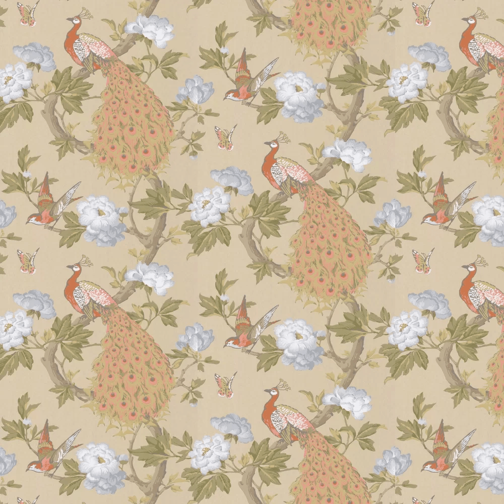 Pavona Wallpaper - Gina - Little Greene - 0245PAGINAZ - Premier Wallcovering