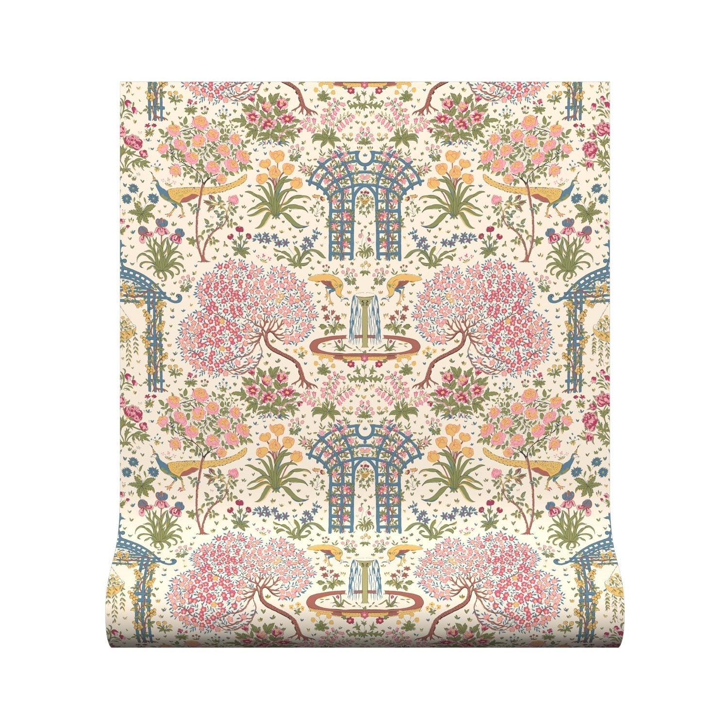 Pavone Wallpaper - Pastel - Warner House - Premier Wallcovering