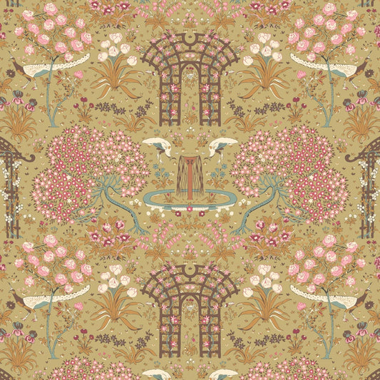Pavone Wallpaper - Antique - Warner House - Premier Wallcovering