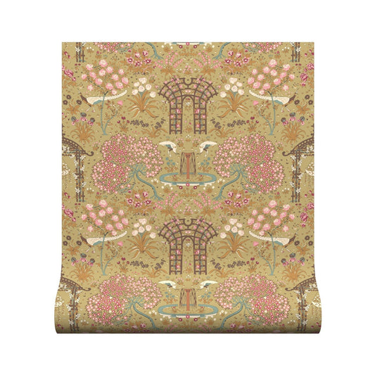 Pavone Wallpaper - Antique - Warner House - Premier Wallcovering