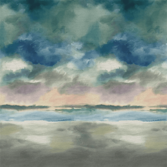 Paysage Marin Grasscloth Wallpaper - Sky - PDG1184/01 - Designers Guild - Premier Wallcovering
