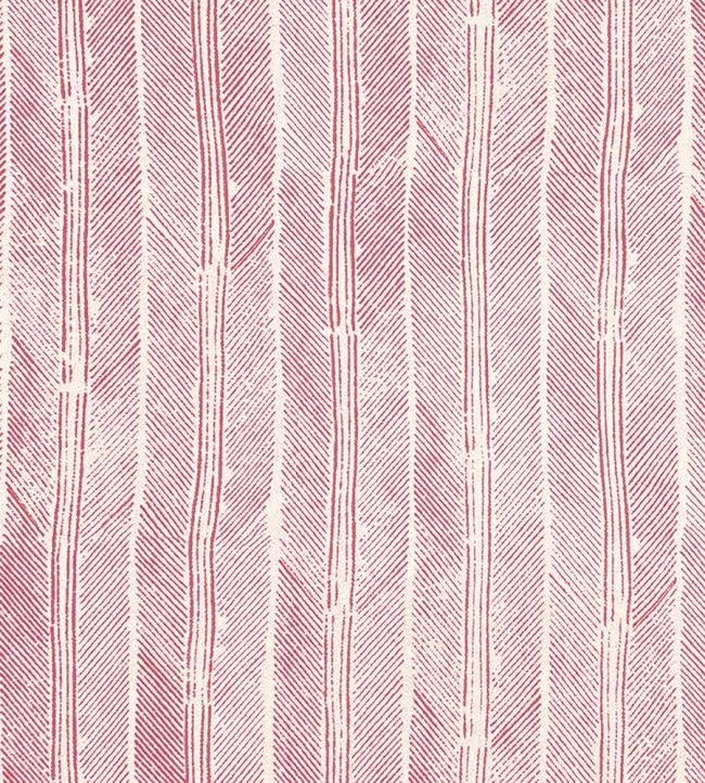 Peacock Fabric - Hot Pink - Christopher Farr Cloth - CF143 - 04 - Premier Wallcovering