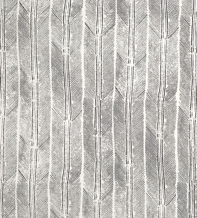 Peacock Fabric - Charcoal - Christopher Farr Cloth - CF143 - 01 - Premier Wallcovering