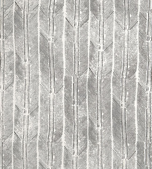 Peacock Fabric - Charcoal - Christopher Farr Cloth - CF143 - 01 - Premier Wallcovering