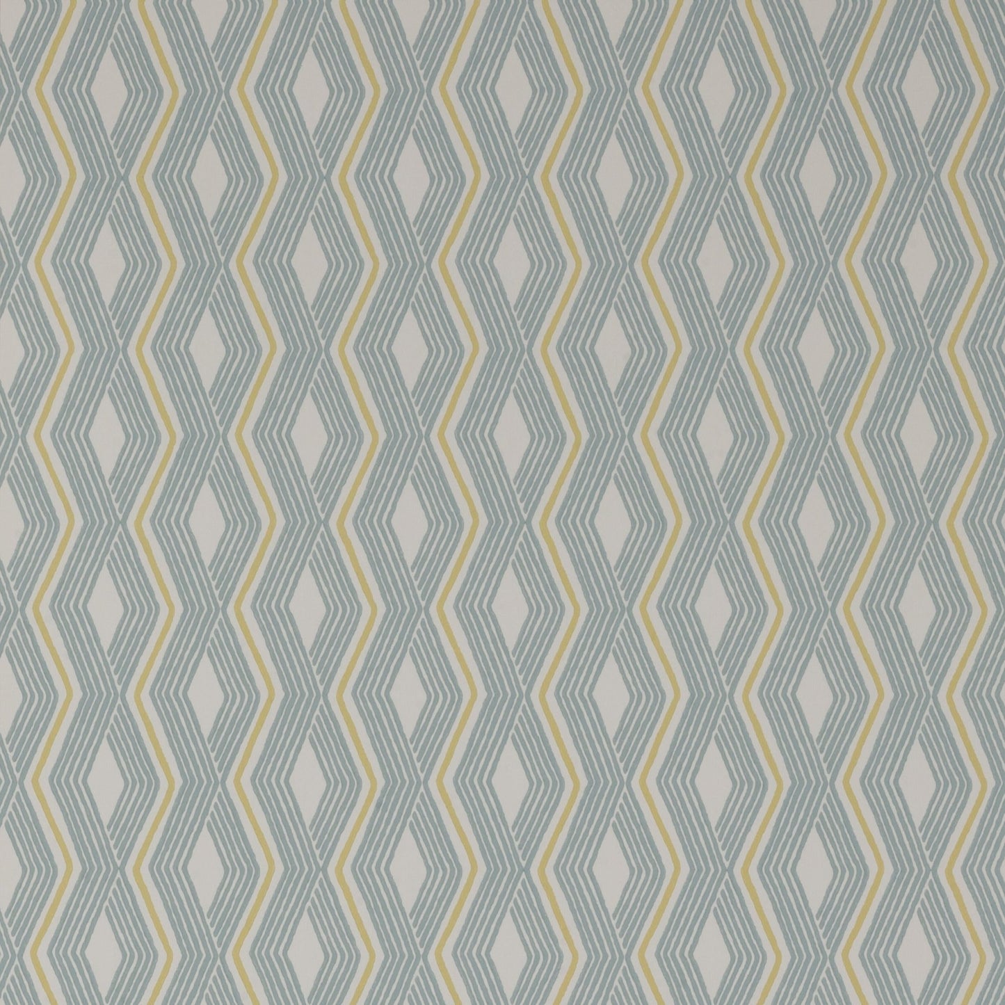 Pemba Wallpaper - Aqua/Lime - J177W - 04 - Jane Churchill - Premier Wallcovering