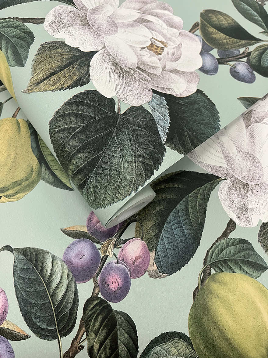 Pendula Wallpaper - Aqua - Holden Décor - 91912 - Premier Wallcovering