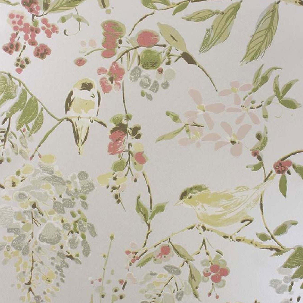 Penglai Wallpaper - Pearl/Pastel - Nina Campbell - NCW4182-04 - Premier Wallcovering