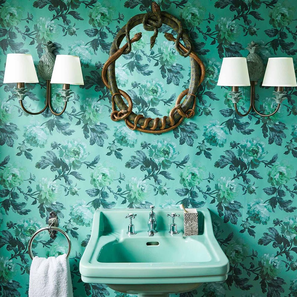 Peoneden Wallpaper - Absinthe - House of Hackney - 1 - WA - PEO - DI - ABS - XXX - Premier Wallcovering