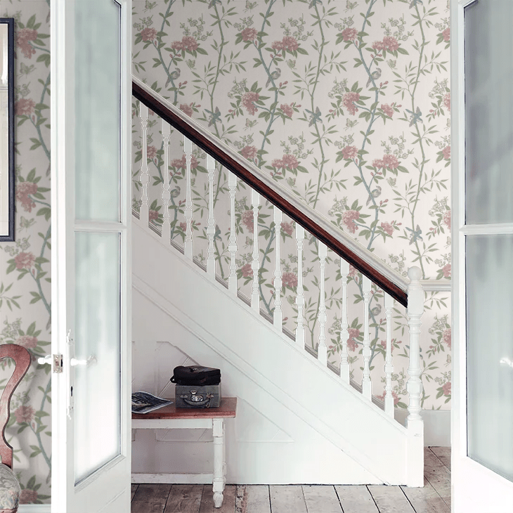 Peony & Blossom Wallpaper - Vintage - GP & J Baker - BW45066/8 - Premier Wallcovering