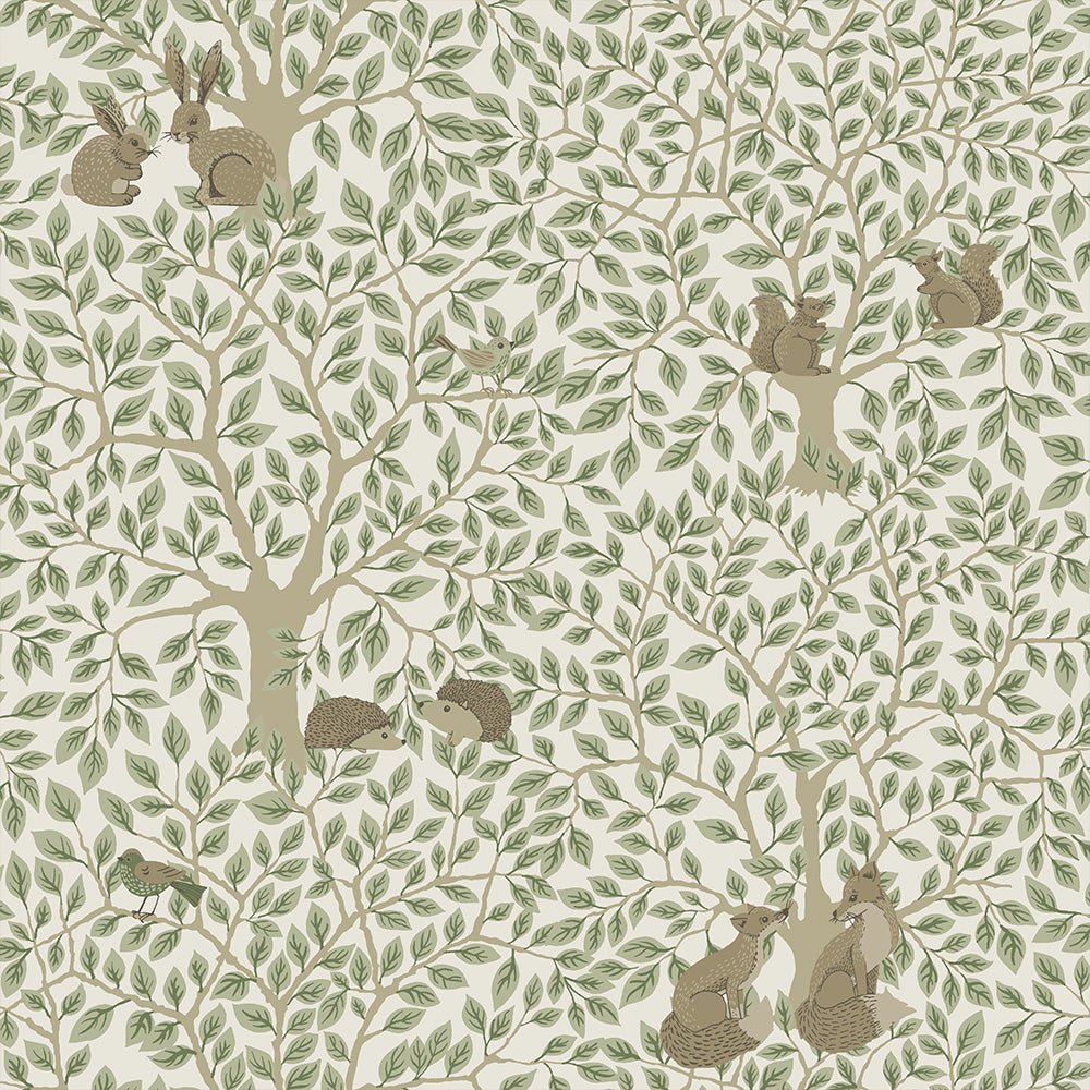 Per Wallpaper - Green - Midbec - 44111 - Premier Wallcovering