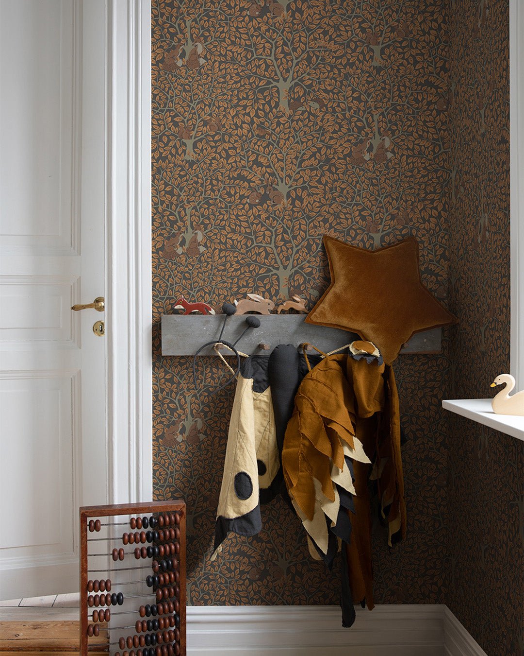 Per Wallpaper - Brown - Midbec - 44114 - Premier Wallcovering