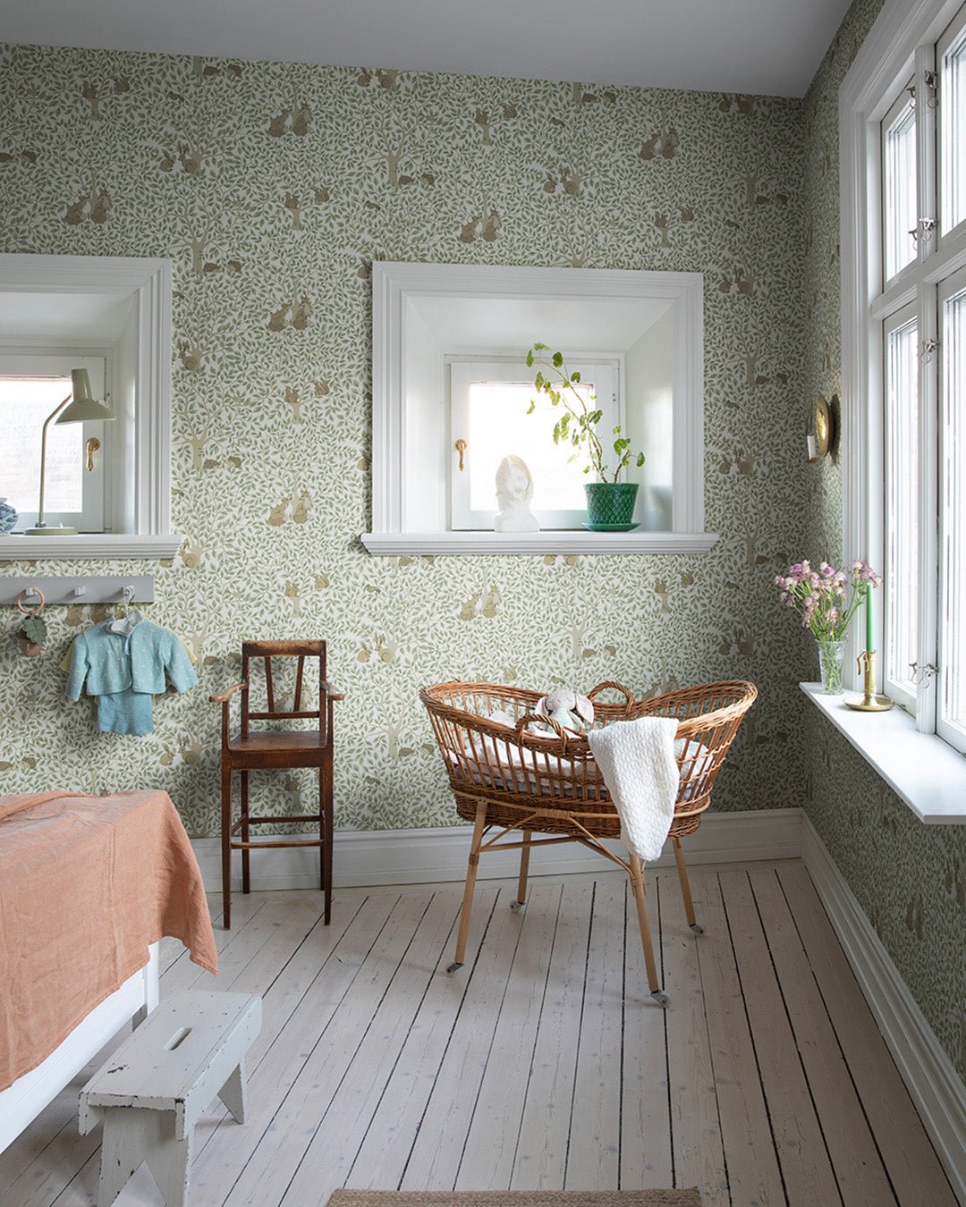 Per Wallpaper - Green - Midbec - 44111 - Premier Wallcovering