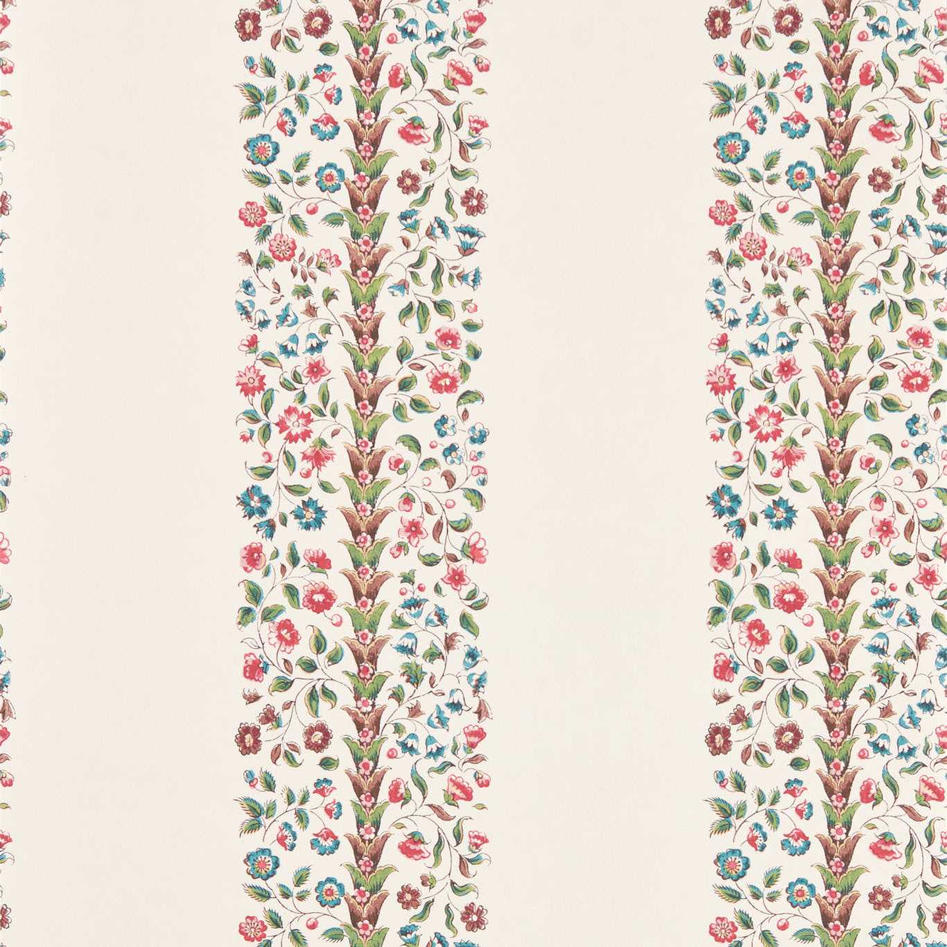 Pergola Stripe Wallpaper - Rose Chintz - Sanderson - DHIP217485 - Premier Wallcovering