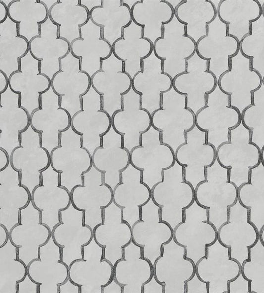 Pergola Trellis Wallpaper - Graphite - PDG1151/01 - Designers Guild - Premier Wallcovering