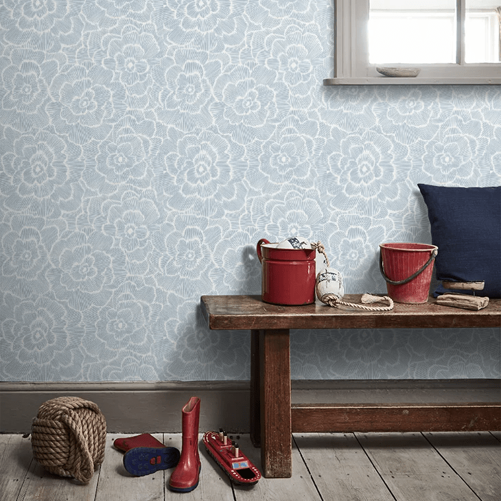 Periwinkle Wallpaper - Blue - A Street Prints - FD26039 - Premier Wallcovering