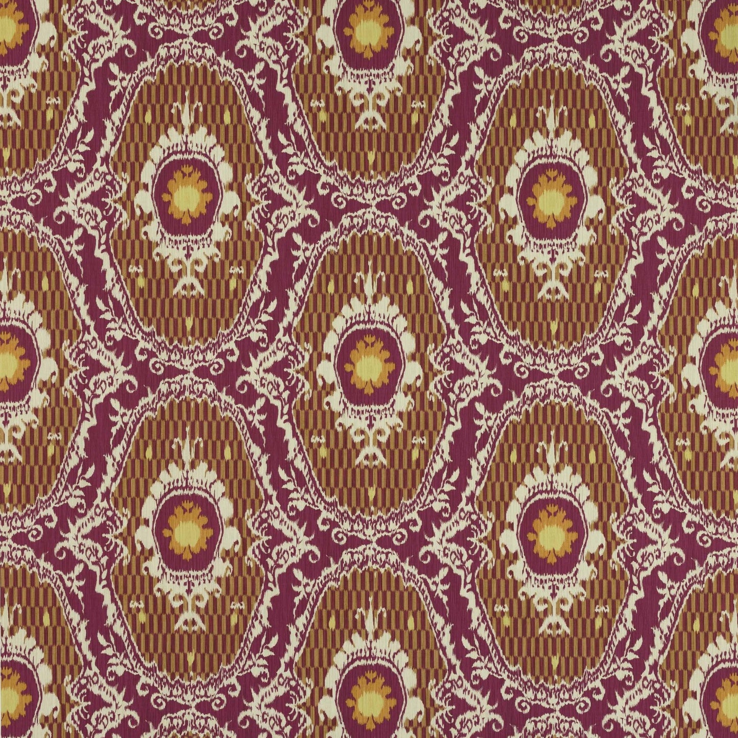 Persane Fabric - Fuchsia - Manuel Canovas - M4142-02 - Premier Wallcovering