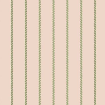 Petal Stripe Wallpaper - Pink - 2421 - Farrow & Ball - Premier Wallcovering