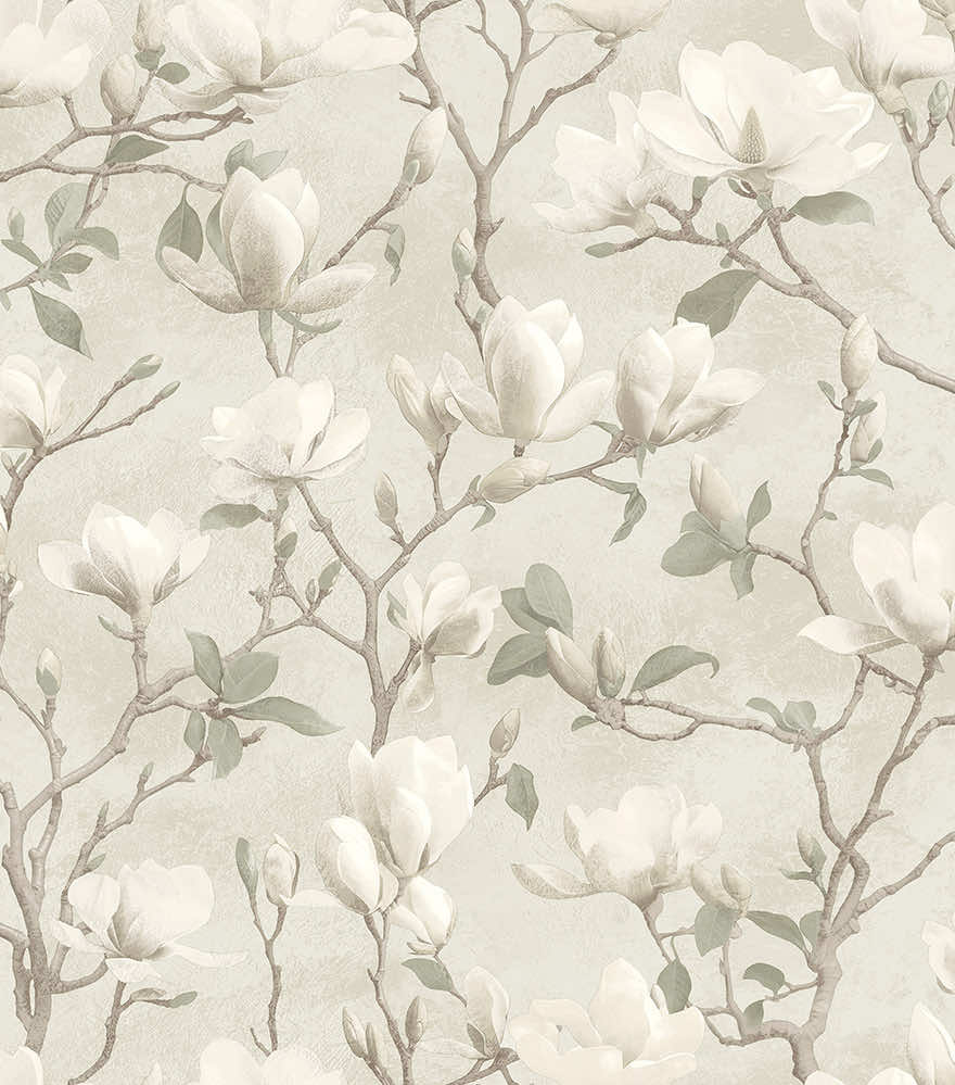 Petalina Wallpaper - Dove - Holden Décor - 36402 - Premier Wallcovering