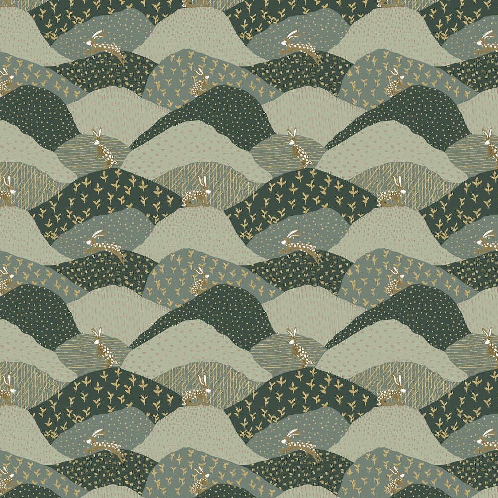 Peter Wallpaper - Green - A Street Prints - FD27299 - Premier Wallcovering