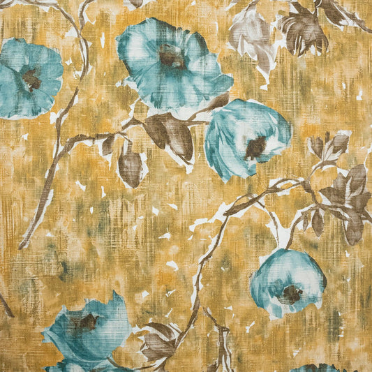 Petunia Julie Feels Home Wallpaper - Petrol Honey - Hohenberger - 26914 - Premier Wallcovering
