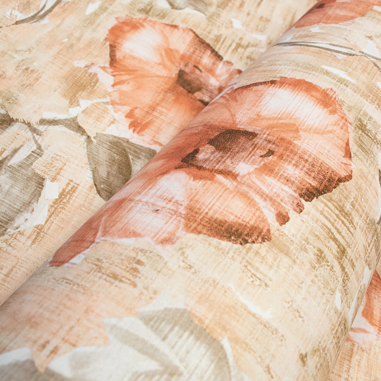 Petunia Julie Feels Home Wallpaper - Peach - Hohenberger - 26915 - Premier Wallcovering