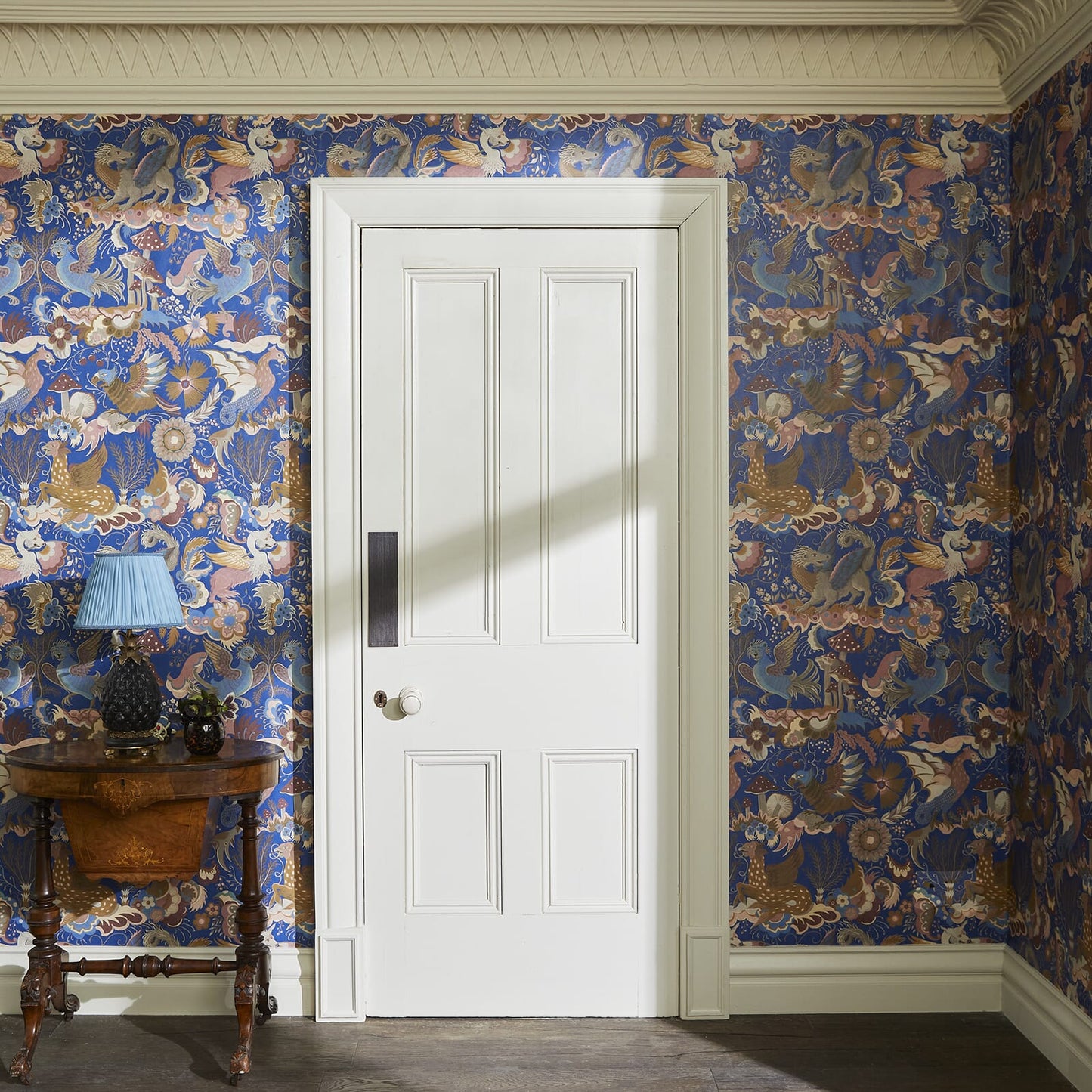 Phantasia Wallpaper - Sapphire - House of Hackney - 1 - WA - PHA - DI - SPH - XXX - Premier Wallcovering
