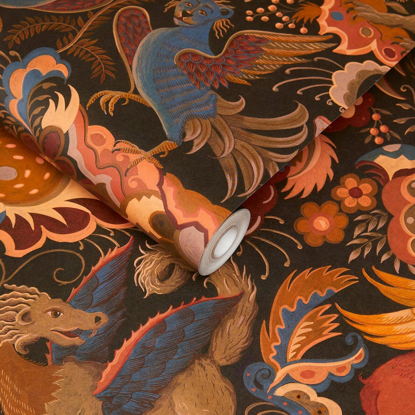 Phantasia Wallpaper - Orange - House of Hackney - 1 - WA - PHA - DI - SEL - XXX - Premier Wallcovering