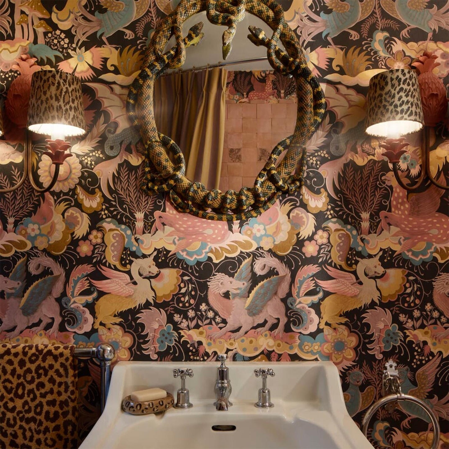 Phantasia Wallpaper - Noir - House of Hackney - 1 - WA - PHA - DI - NOI - XXX - Premier Wallcovering