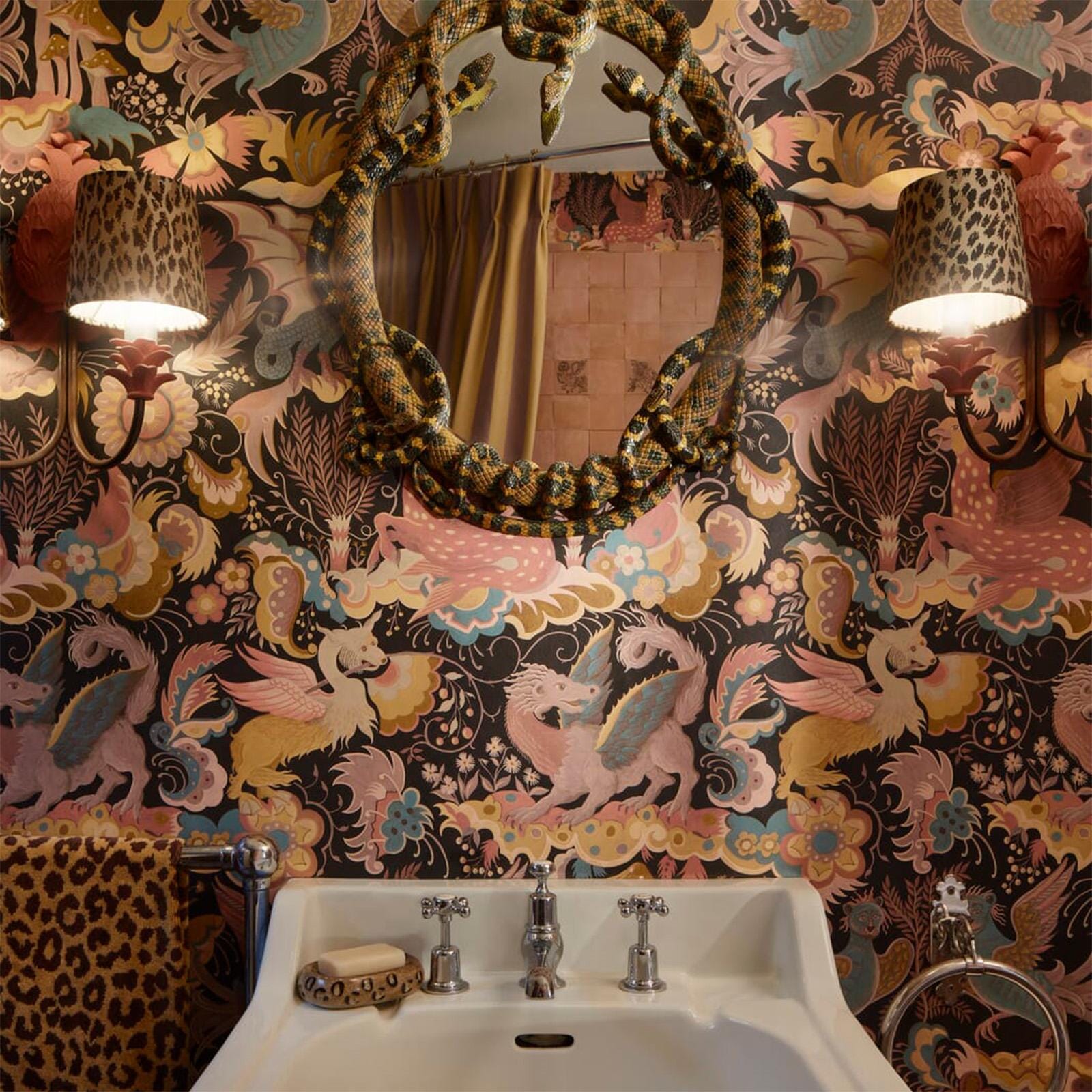 Phantasia Wallpaper - Noir - House of Hackney - 1 - WA - PHA - DI - NOI - XXX - Premier Wallcovering