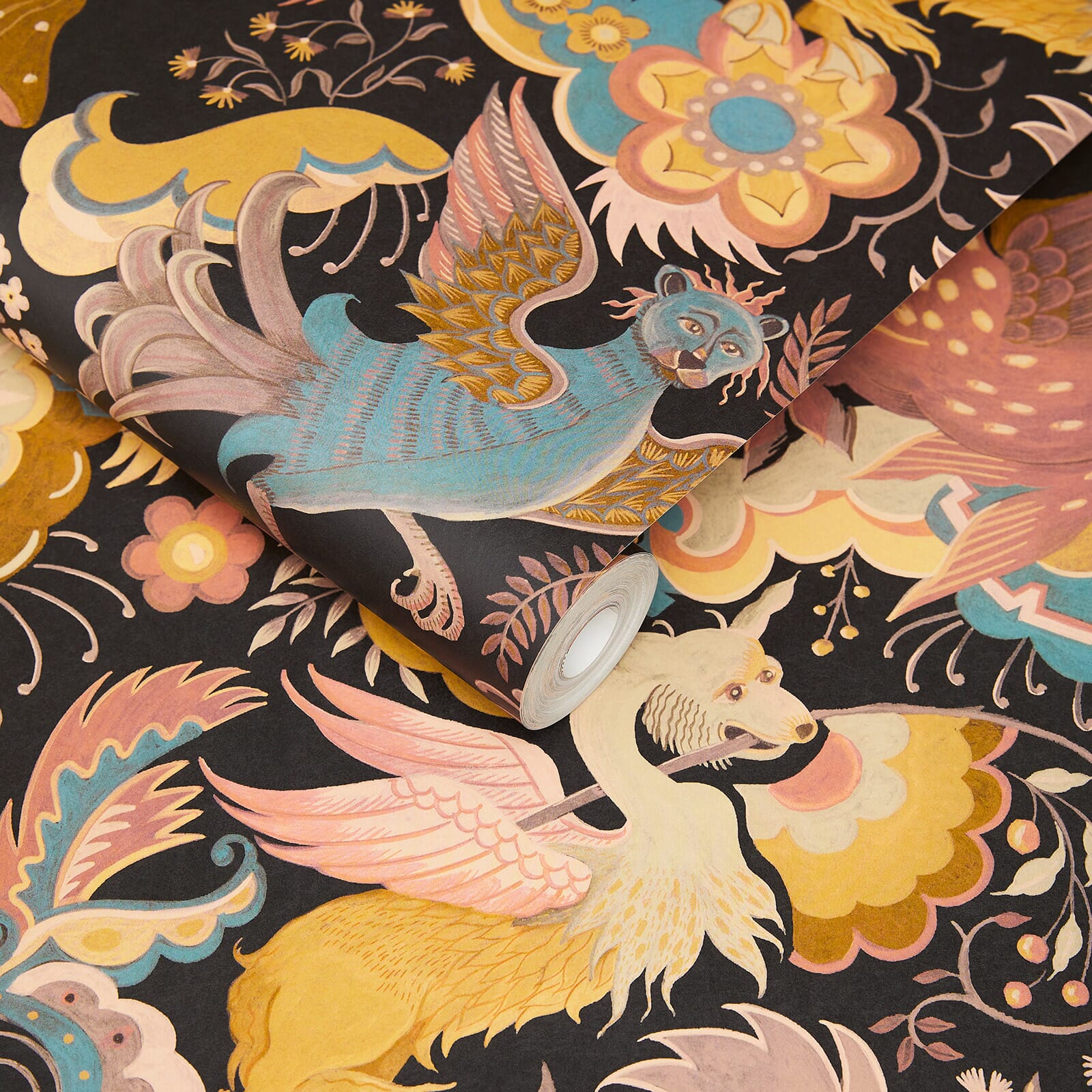 Phantasia Wallpaper - Noir - House of Hackney - 1 - WA - PHA - DI - NOI - XXX - Premier Wallcovering