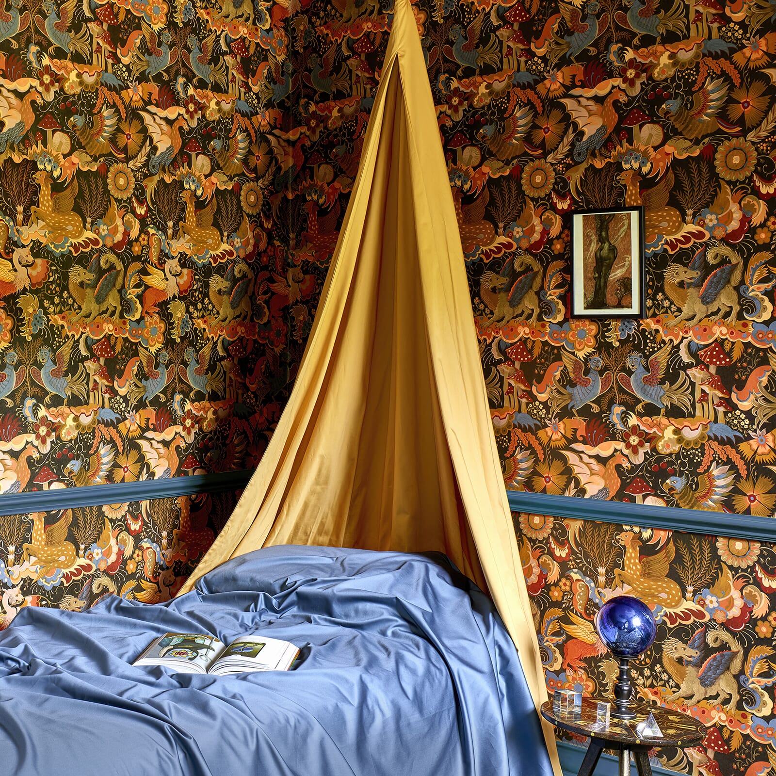 Phantasia Wallpaper - Orange - House of Hackney - 1 - WA - PHA - DI - SEL - XXX - Premier Wallcovering