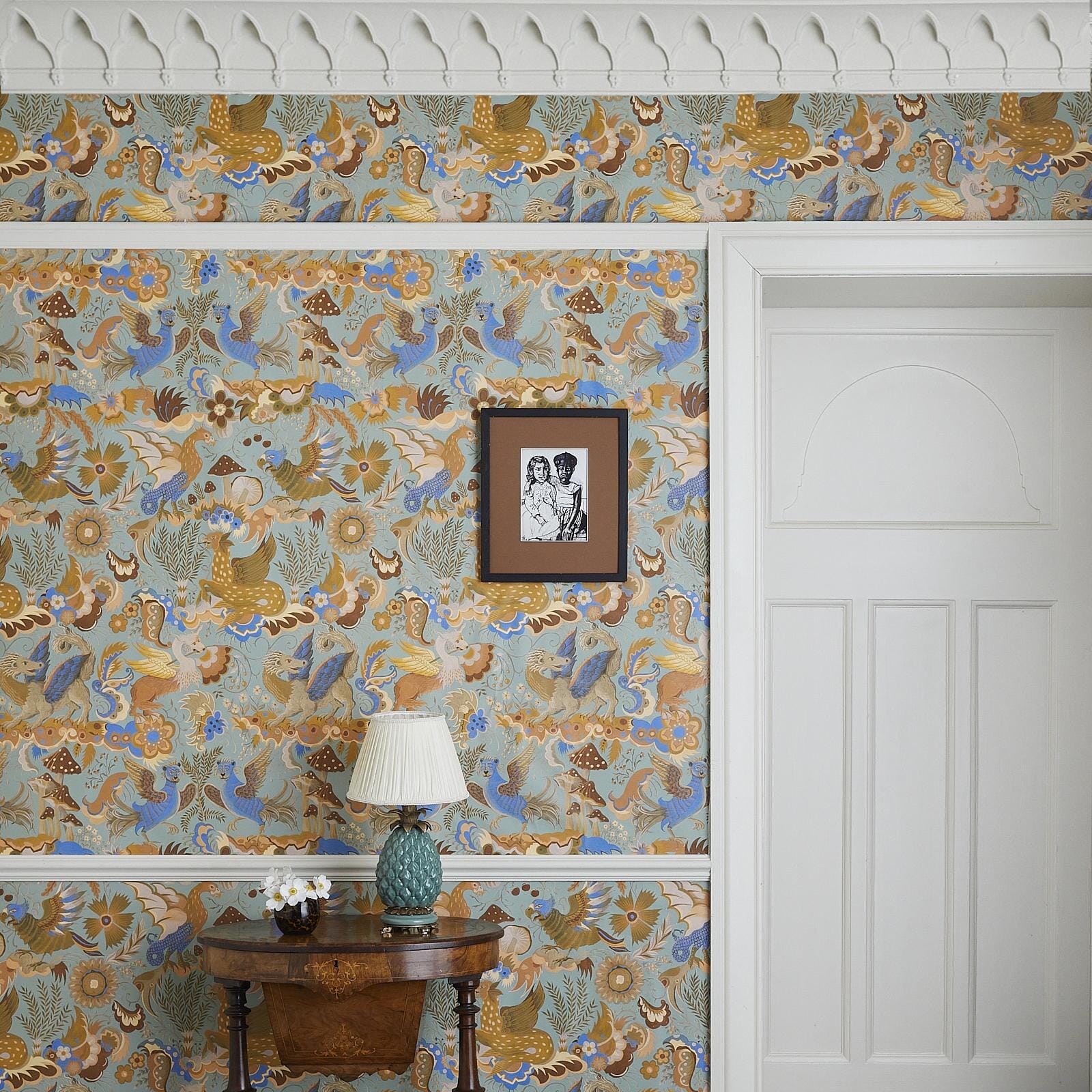 Phantasia Wallpaper - Jadeite - House of Hackney - 1 - WA - PHA - DI - JAD - XXX - Premier Wallcovering