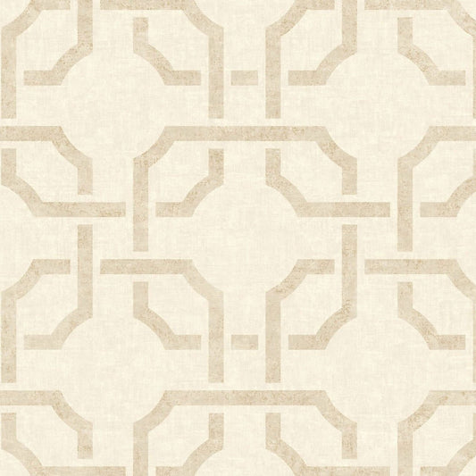 Philharmonique Vienne Wallpaper - Beige - Casadeco - 87351301 - Premier Wallcovering