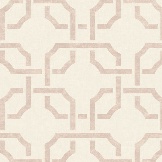 Philharmonique Vienne Wallpaper - Rose Poudre - Casadeco - 87354125 - Premier Wallcovering