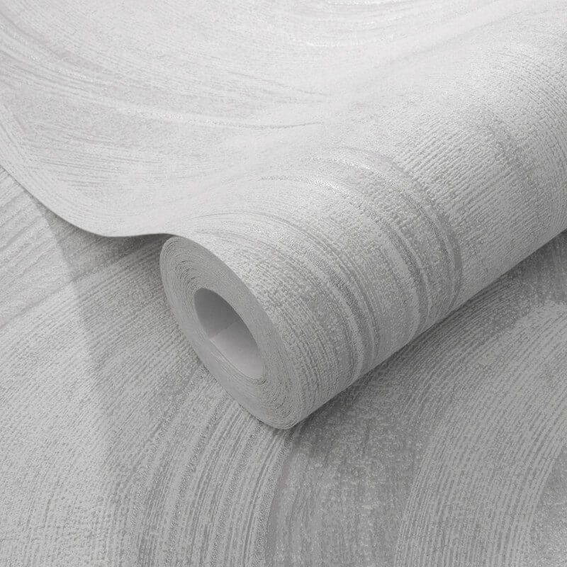 Piano Wave Metallic Wallpaper - Grey/Silver - Erismann - 10456 - 31 - Premier Wallcovering