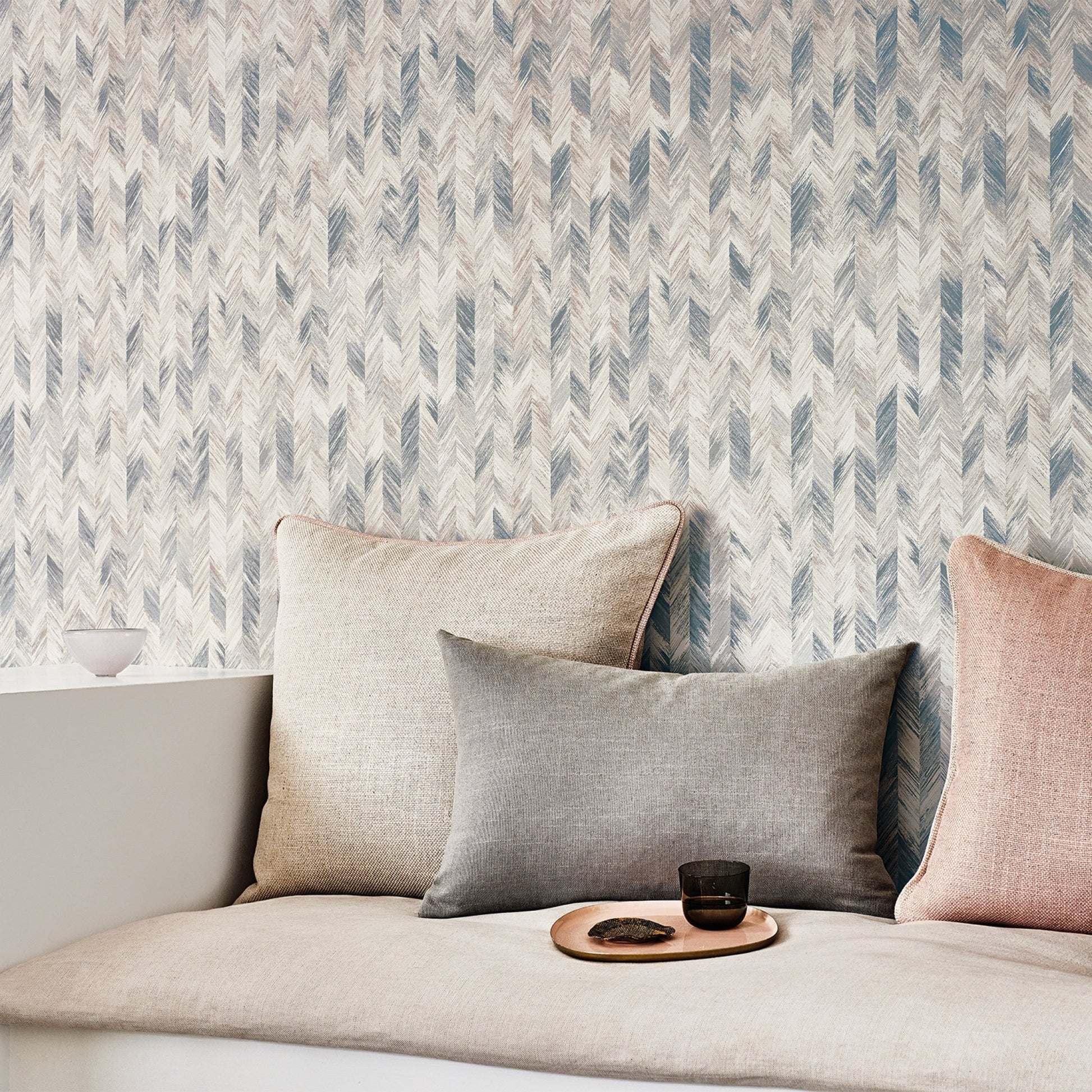 Picota Wallpaper - Swedish Grey - Romo - Picota - W439/02 - Premier Wallcovering