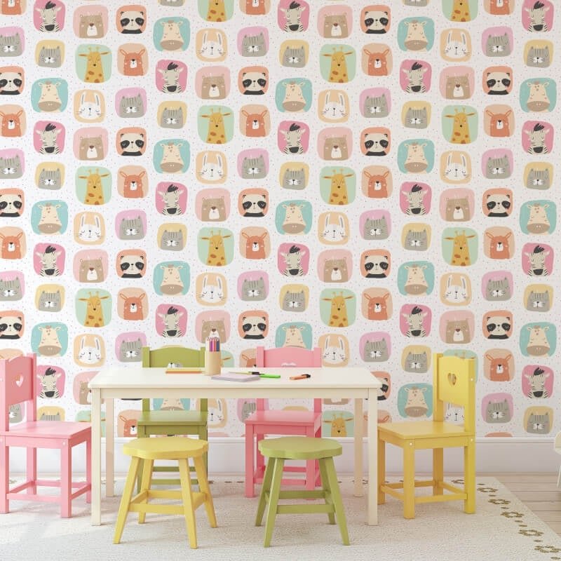 Picture Perfect Wallpaper - Sugar Almond - Hoopla Walls - HWA1271W - Premier Wallcovering