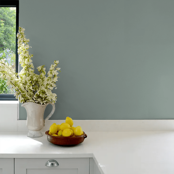 Pigment Wallpaper - Dusk Green - Boråstapeter - 7556 - Premier Wallcovering