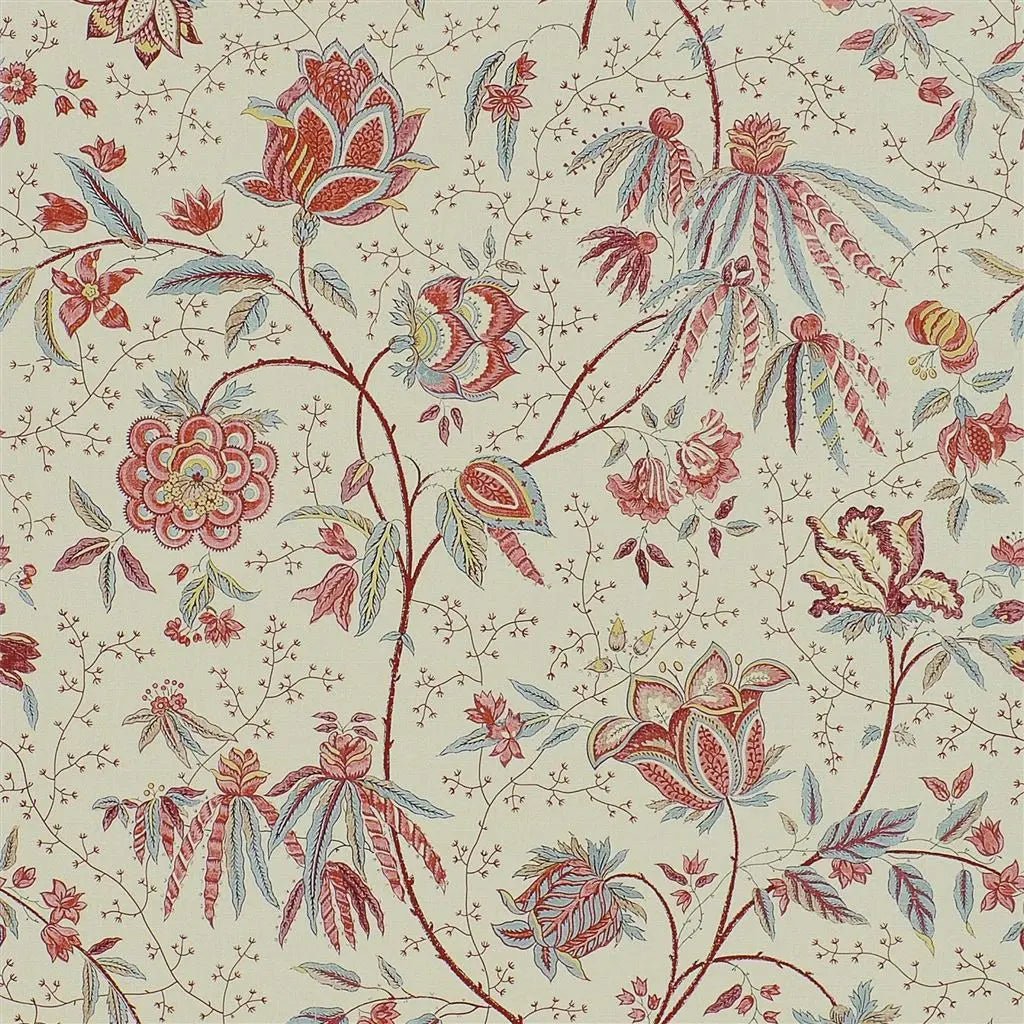 Pillar Point Floral Wallpaper - Bittersweet - Ralph Lauren - PRL5026/01 - Premier Wallcovering