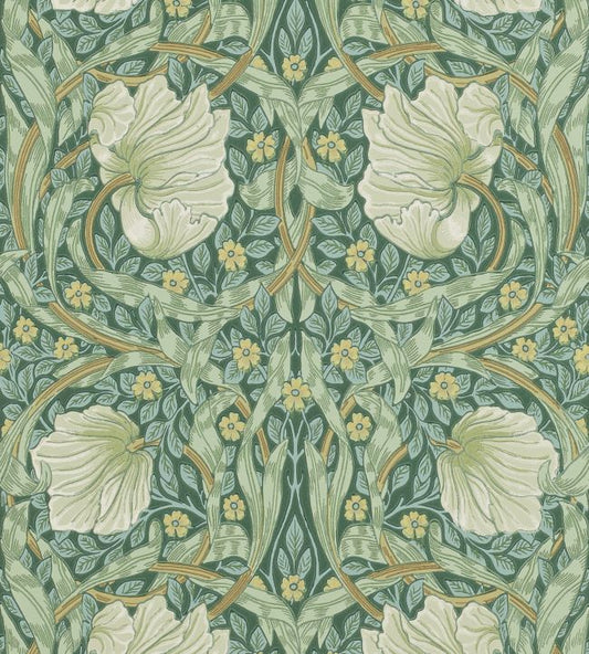 Pimpernel Wallpaper - Privet/Slate - 210389 - Morris & Co - Premier Wallcovering